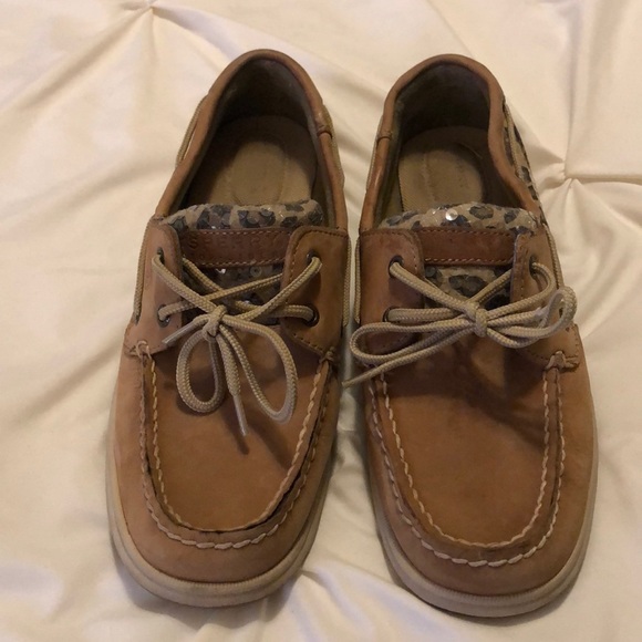 Sperry Shoes - Sperry Leopard Sequin Shoes